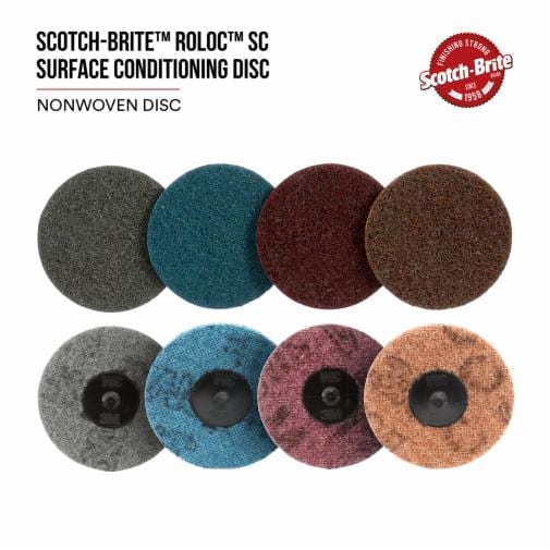 Scotch-Brite™ Roloc™ Surface Conditioning Disc, SC-DS, SiC Super 