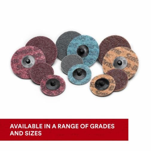 3M Scotch-Brite Roloc Surface Conditioning Disc, 4" Diameter (Part #07482)