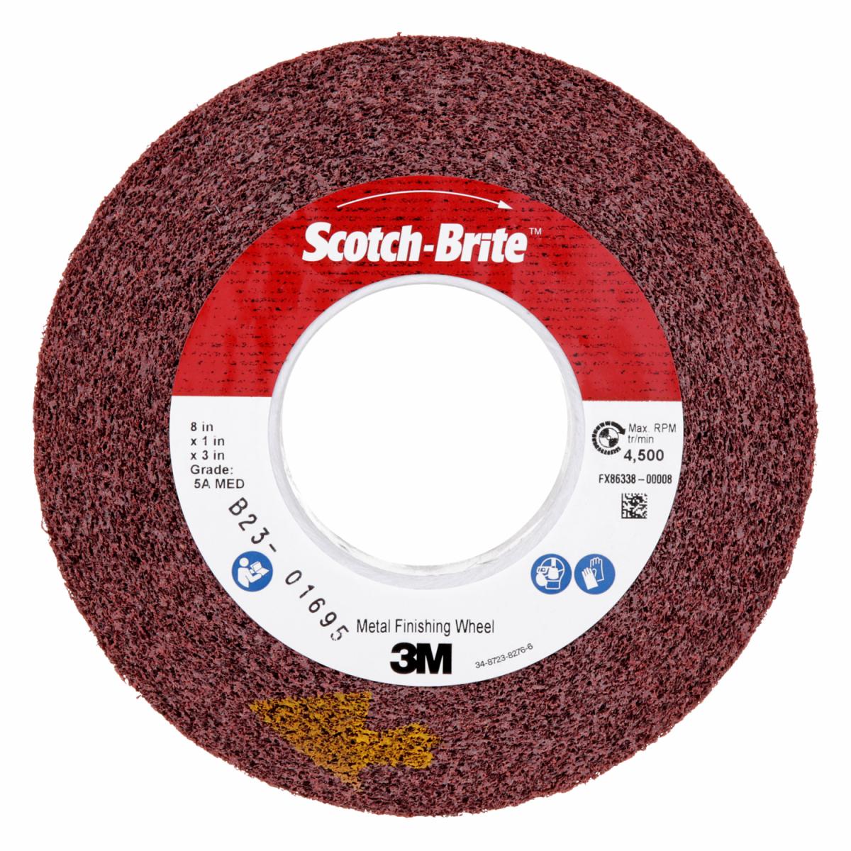 Scotch-Brite Metal Finishing Convolute Wheel