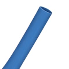 Tube thermorétractable à paroi mince 3M™, FP-301, bleu, 0,64 cm x 60,96 m (1/4 po x 200 pi), bobine