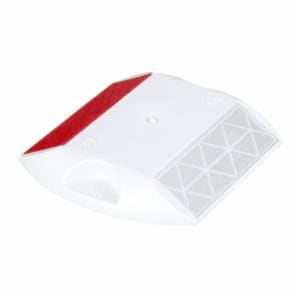3M™ Raised Pavement Marker 290 PSA-290-WR, Two-Way White/Red, 100/Carton image 3M™ Raised Pavement Marker 290 PSA-290-WR, Two-Way White/Red, 100/Cartonimage