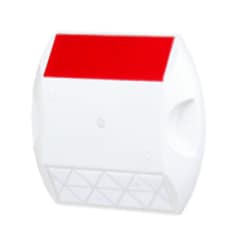 Marqueurs à bandes rugueuses pour chaussées 3M™, RPM-290-WR, bidirectionnels, blancs/rouges