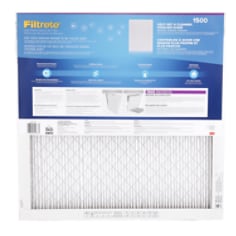 A 3 pack of Filtrete High Performance Air Filters, 1500 MPR, 2002DC-3PK-C