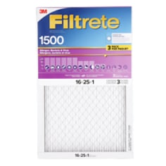 A 3 pack of Filtrete High Performance Air Filters, 1500 MPR, 2001DC-3PK-C
