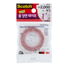 스카치™ 폼 양면 테이프 3110C, 12 mm x 1 m, Restricted