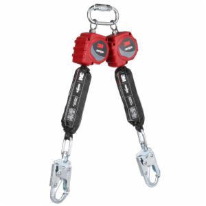 3M™ Protecta Twin-Leg Self-Retracting Lifeline 3100511, Web, Swivel Snap Hook, 6 ftimage