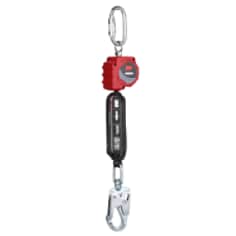 A 3M Protecta Self-Retracting Lifeline with Carabiner 3100507, Web, Swivel Snap Hook, 6 ft