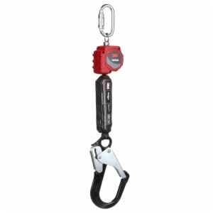 3M™ Protecta Self-Retracting Lifeline with Carabiner 3100509, Web, Aluminum Rebar Hook, 6 ftimage