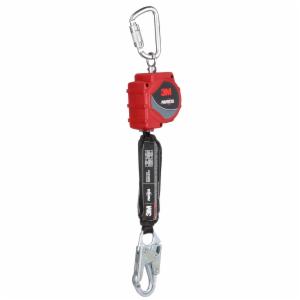3M™ Protecta Self-Retracting Lifeline with Carabiner 3100513, Web, Steel Snap Hook, 11ftimage