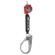 A 3M Protecta Self-Retracting Lifeline 3100505, Web, Steel Rebar Hook, 6 ft