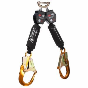 3M™ DBI-SALA Nano-Lok Hot Work Twin-Leg Personal Self-Retracting Lifeline 3100570, Kevlar Fiber Web, 6 ftimage