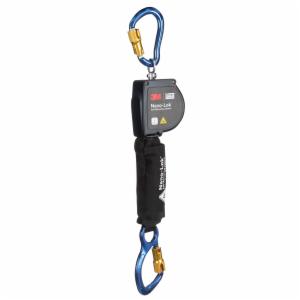 3M™ DBI-SALA Nano-Lok Arc Flash Self-Retracting Lifeline with Anchor Hook 3100581, Web, Aluminum Carabiner, 8 ftimage