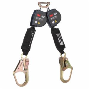 3M™ DBI-SALA Nano-Lok Arc Flash Twin-Leg Personal Self-Retracting Lifeline 3100584, Kevlar Fiber Web, 8 ftimage