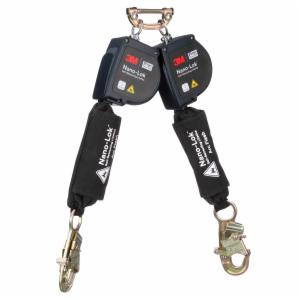 3M™ DBI-SALA Nano-Lok Arc Flash Twin-Leg Personal Self-Retracting Lifeline 3100582, Kevlar Fiber Web, 8 ftimage