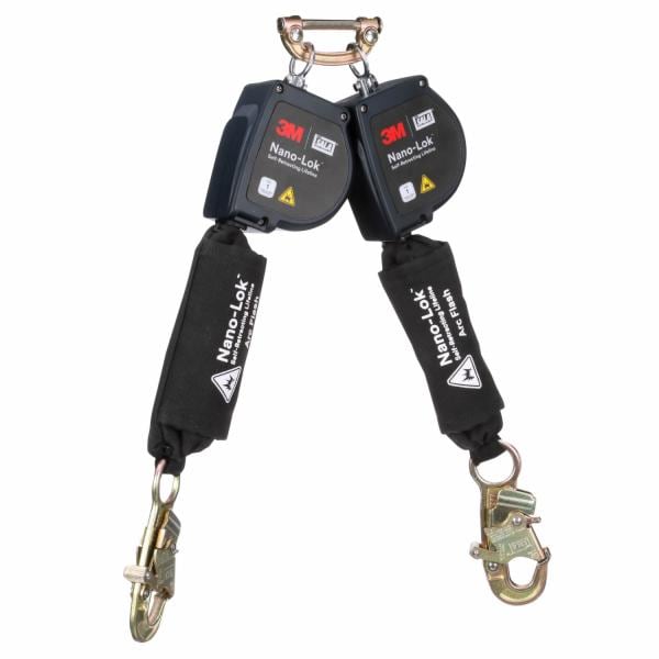 ™ DBI-SALA Nano-Lok Arc Flash Twin-Leg Personal Self-Retracting Lifeline 3100582