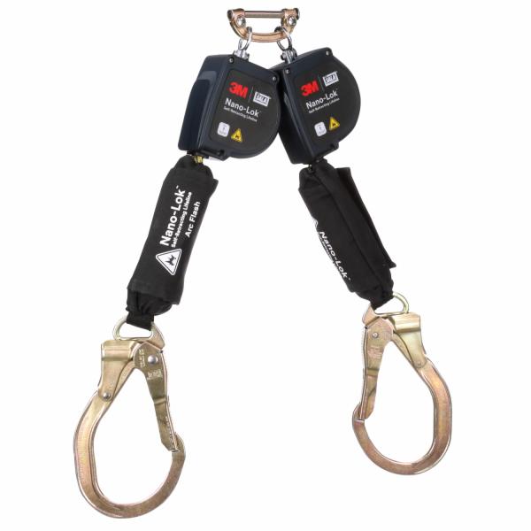 ™ DBI-SALA Nano-Lok Arc Flash Twin-Leg Personal Self-Retracting Lifeline 3100585