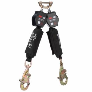 3M™ DBI-SALA Nano-Lok Hot Work Twin-Leg Personal Self-Retracting Lifeline 3100566, Kevlar Fiber Web, 6 ftimage