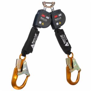 3M™ DBI-SALA Nano-Lok Arc Flash Twin-Leg Personal Self-Retracting Lifeline 3100587, Kevlar Fiber Web, 8 ftimage