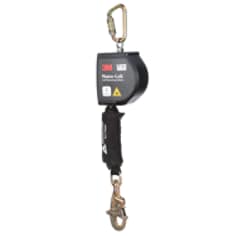 A 3M DBI-SALA Nano-Lok Self-Retracting Lifeline, 11ft Kevlar, Steel Snap Hook