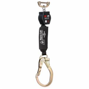 3M™ DBI-SALA Nano-Lok Hot Work Self-Retracting Lifeline with Quick Connect 3100558, Web, Steel Rebar Lock Hook, 6 ftimage