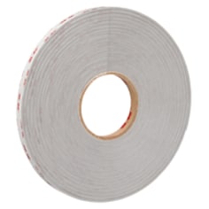 A roll of 3M VHB Tape RP+, Gray, 1/2 in x 36 yd