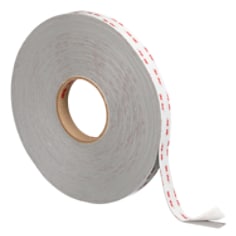 A roll of 3M VHB Tape RP+, Gray, 3/4 in x 36 yd