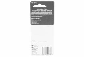 Scotch Glue Stick 0038-2CL-CFT, 0.28 oz/stick, 0.56 oz/pkimage