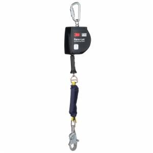 3M™ DBI-SALA Nano-Lok Extended Length Self-Retracting Lifeline with Anchor Hook 3500091, Stainless Cable, 15 ftimage