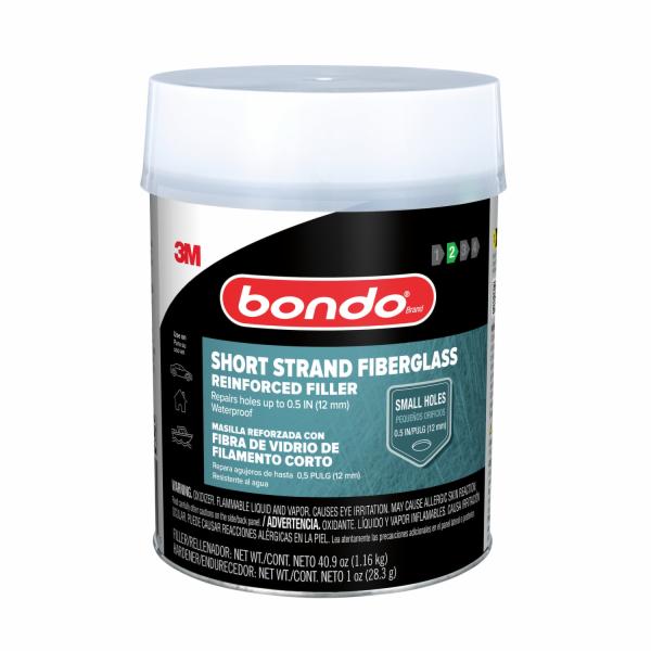 Bondo Short Strand Fiberglass Reinforced Filler SS-QT-ES