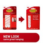 New look same great packaging. Command replacement strips in old packaging, an arrow points to new command packaging for replacement strips.