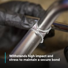 Withstands high impact and stress to maintain a secure bond