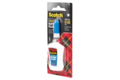 Scotch liquid super glue in easy squeeze dispenser. contains point one four ounces of glue