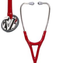 A 3M Littmann Master Cardiology Stethoscope, Burgundy Tube, 27 inch, 2163