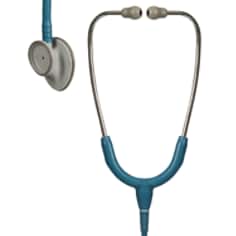 A 3M Littmann Lightweight II S.E. Stethoscopes, Caribbean Blue Tube, 28 inch, 2452