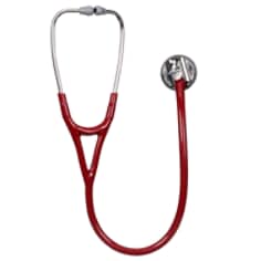 A 3M Littmann Master Cardiology Stethoscope, Burgundy Tube, 27 inch, 2163