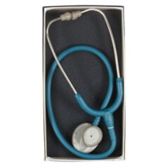 A 3M Littmann Lightweight II S.E. Stethoscopes, Caribbean Blue Tube, 28 inch, 2452