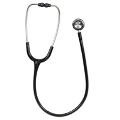A 3M Littmann Classic II Pediatric Stethoscope, Black, 28 inch, 2113