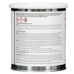 3M Neoprene High Performance Rubber and Gasket Adhesive 1300L, Yellow, 1 Quart Can