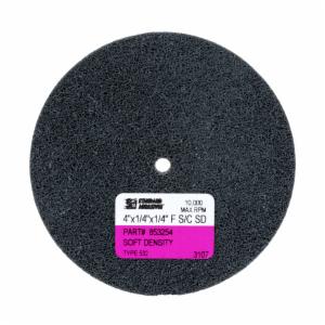 Standard Abrasives S/C Unitized Wheel 853254, 532 4 in x 1/4 in x 1/4 in, 10 ea/Caseimage