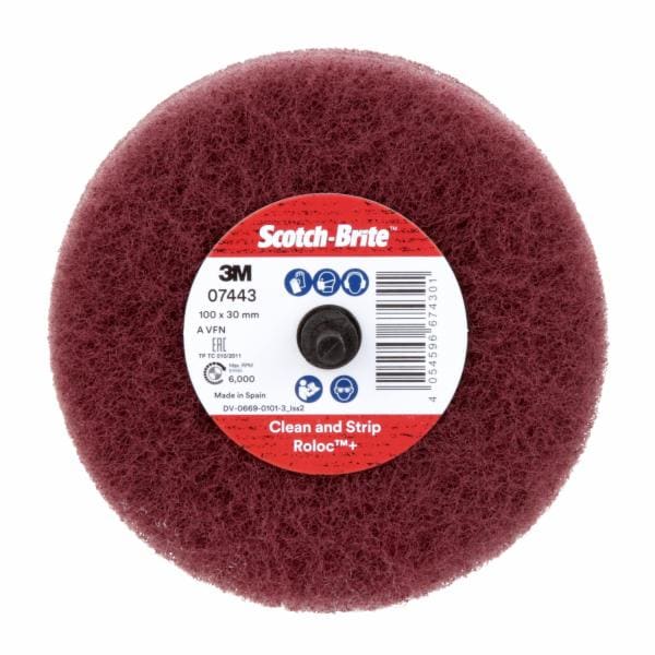 Scotch-Brite Roloc+ General Purpose Scuffing Wheel