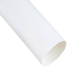 3M Heat Shrink Thin-Wall Tubing, FP-301, white, 1 1/2 in x 48 in