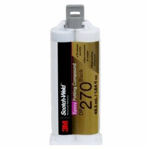 3M™ Scotch-Weld Epoxy Potting Compound DP270, Black, 48.5mL Duo-Pak, 12/Caseimage
