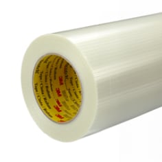 A roll of Scotch Bi-Directional Filament Tape 8959, Clear