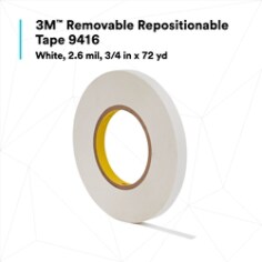 Scotch® ATG Adhesive Transfer Tape 924 features high initial adhesion and good shear-holding power for bonding a variety of substrates, including uncoated and coated paper, card stock, paper board, matting, lightweight fabrics, foils, flexible plastics, and foam board. With no cure time, the adhesive instantly bonds long, large, and small surfaces. When paired with a Scotch® ATG Adhesive Applicator, this tape helps create a portable, hand-held solution that delivers quick, controlled application — without mess or cleanup. This combination can apply tape to any shape or form, even from an uncomfortable position, while allowing your free hand to hold the part being taped. With these performance benefits, Scotch® ATG Adhesive Transfer Tape 924 is ideal for applications like bonding mat board in picture frames and dust covers; menus, invitations, table tents, and cards; commercial print assembly; and point-of-purchase promotional displays and inserts.