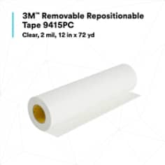Scotch® ATG Adhesive Transfer Tape 924 features high initial adhesion and good shear-holding power for bonding a variety of substrates, including uncoated and coated paper, card stock, paper board, matting, lightweight fabrics, foils, flexible plastics, and foam board. With no cure time, the adhesive instantly bonds long, large, and small surfaces. When paired with a Scotch® ATG Adhesive Applicator, this tape helps create a portable, hand-held solution that delivers quick, controlled application — without mess or cleanup. This combination can apply tape to any shape or form, even from an uncomfortable position, while allowing your free hand to hold the part being taped. With these performance benefits, Scotch® ATG Adhesive Transfer Tape 924 is ideal for applications like bonding mat board in picture frames and dust covers; menus, invitations, table tents, and cards; commercial print assembly; and point-of-purchase promotional displays and inserts.