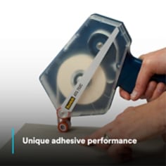Unique adhesive performance