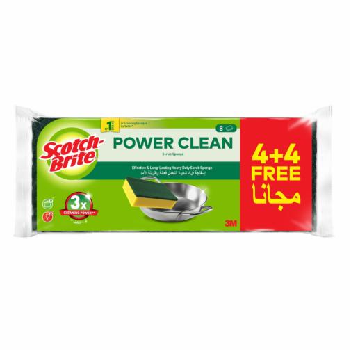 7100300451-Scotch-Brite-Power Clean-Scrub-Sponge-4+4-free-pieces-in-pack-CFIP.jpg
