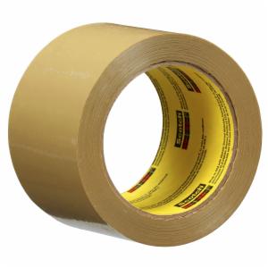 Scotch Box Sealing Tape 375+ High Tack, Tan, 72 mm x 50 m, 24 Roll/Caseimage