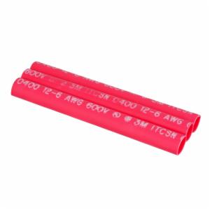 3M™ Heat Shrink Heavy-Wall Cable Sleeve ITCSN-0400, Red, 3 pieces/pack, 6 in Length pieces, 12 packs/case image 3M™ Heat Shrink Heavy-Wall Cable Sleeve ITCSN-0400, Red, 3 pieces/pack, 6 in Length pieces, 12 packs/caseimage