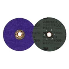 A 3M Cubitron 3 Fibre Disc 1187C, TN Quick Change